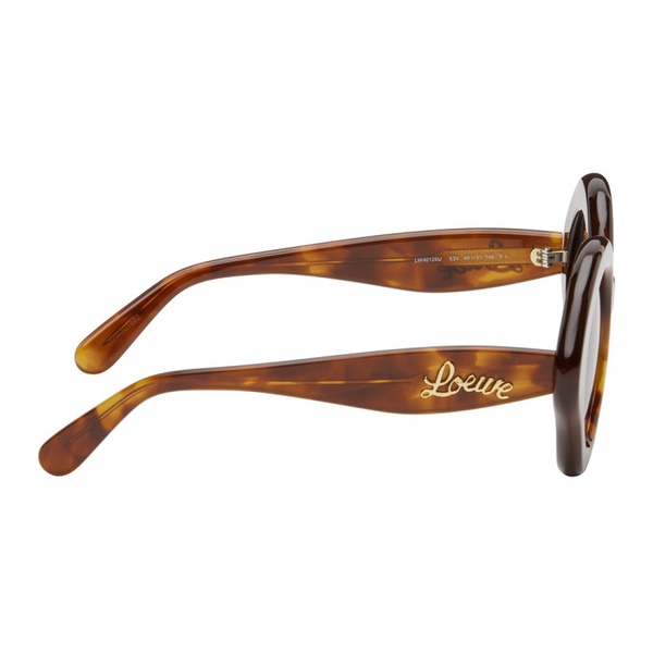 로에베 로에베 LOEWE Tortoiseshell Bow Sunglasses 242677F005016