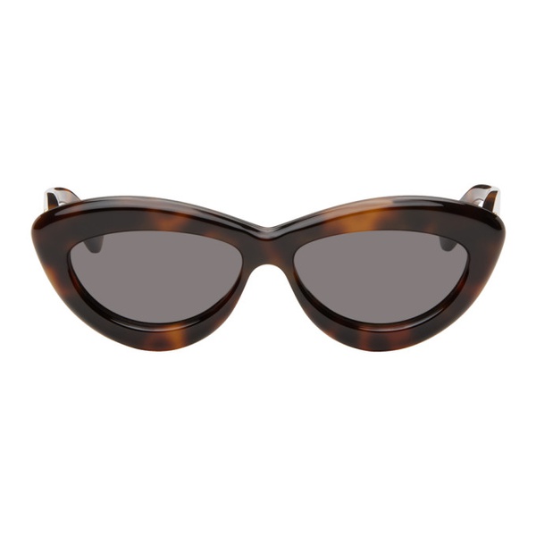 로에베 로에베 LOEWE Tortoiseshell Cat-Eye Sunglasses 242677F005020