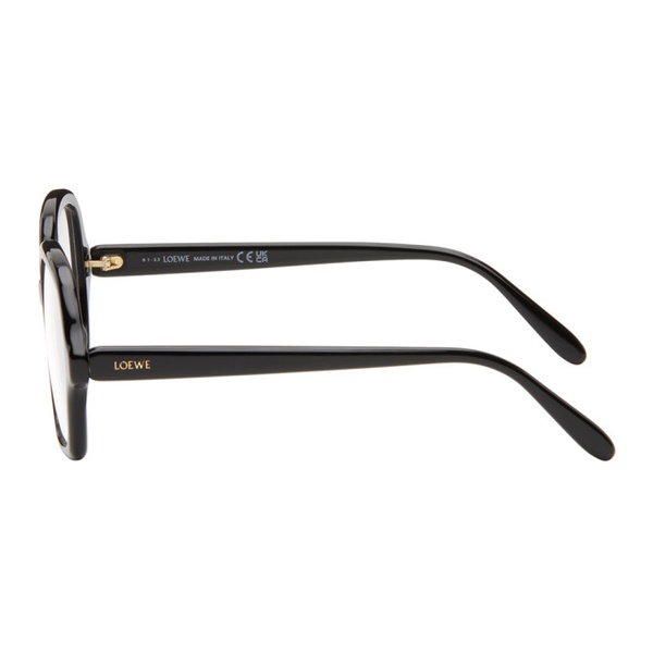 로에베 로에베 LOEWE Black Thin Glasses 242677M133003