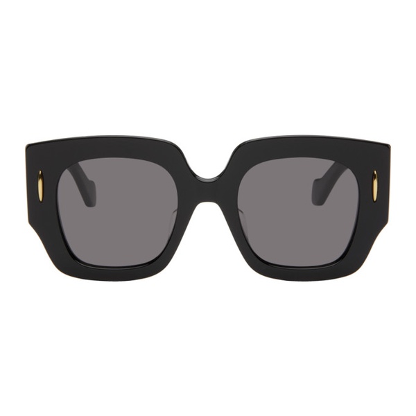 로에베 로에베 LOEWE Black Monogram Sunglasses 242677F005024