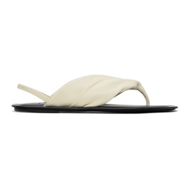 루루 스튜디오 Loulou Studio 오프화이트 Off-White Sahado Slingback Sandals 241473F124005