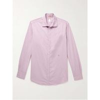 마시모 알바 MASSIMO ALBA Genova Striped Cotton-Poplin Shirt 1647597323415857