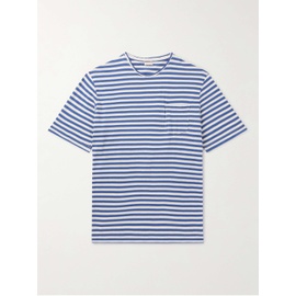 마시모 알바 MASSIMO ALBA Panarea Striped Cotton and Linen-Blend T-Shirt 1647597327644542