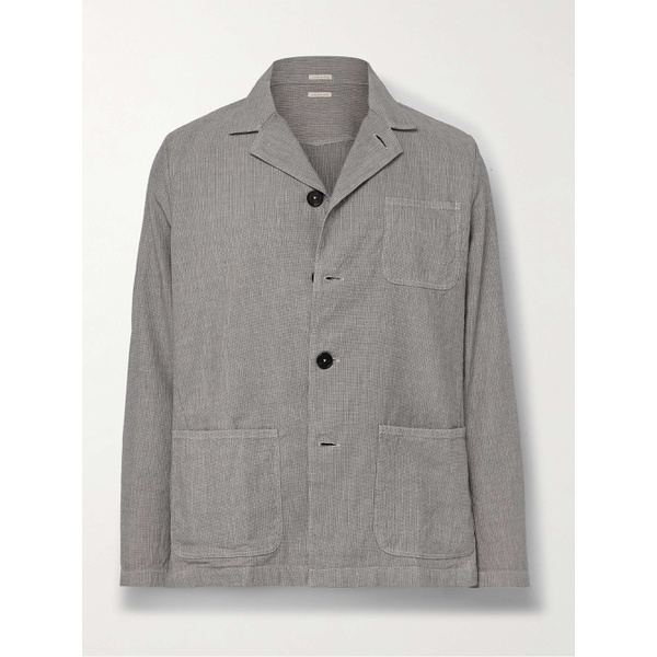 마시모 알바 MASSIMO ALBA Florida Convertible-Collar Cotton and Linen-Blend Overshirt 1647597323121162