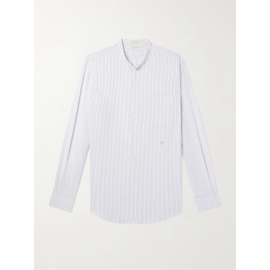 마시모 알바 MASSIMO ALBA Grandad-Collar Striped Cotton Shirt 1647597327644545