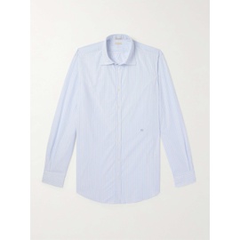 마시모 알바 MASSIMO ALBA Genova Striped Cotton Shirt 1647597327644532