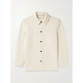 MILES LEON Herringbone Wool and Cashmere-Blend Overshirt 1647597303155422