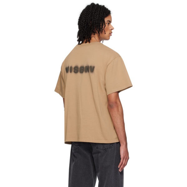  미스비헤이브 MISBHV Brown Community T-Shirt 241937M213005