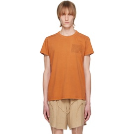 미스비헤이브 MISBHV Orange Jordan Barrett 에디트 Edition Printed T-Shirt 232937M213000