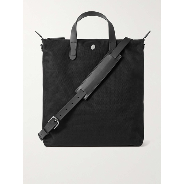  MISMO M/S Shopper Leather-Trimmed Ballistic Nylon Tote Bag 1647597317708203