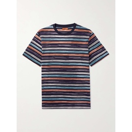 미소니 MISSONI Striped Space-Dyed Cotton-Jersey T-Shirt 1647597315444035