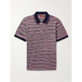미소니 MISSONI Space-Dyed Cotton-Pique Polo Shirt 1647597328807129