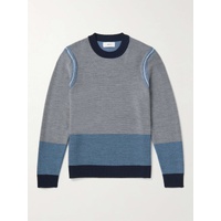 MR P. Colour-Block Merino Wool Sweater 1647597284307486