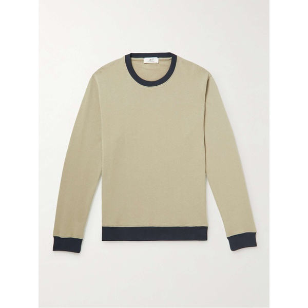  MR P. Colour-Block Cotton-Jersey Sweatshirt 1647597285559881