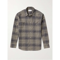 MR P. Checked Cotton-Flannel Shirt 1647597284384198