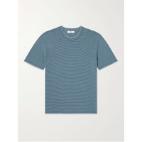 MR P. Striped Cotton and Linen-Blend T-Shirt 1647597307345362