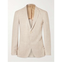 MR P. Slim-Fit Unstructured Linen Suit Jacket 1647597307344011