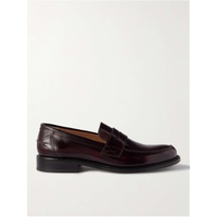 MR P. Scott Polished-Leather Loafers 1647597320026165