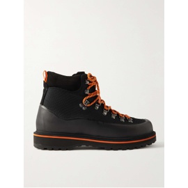 MR P. + 디에메 Diemme Roccia Vet Sport Leather-Trimmed Mesh and Rubber Hiking Boots 1647597322533434