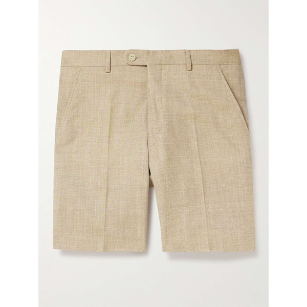  MR P. Straight-Leg Wool and Silk-Blend Bermuda Shorts 1647597327157391