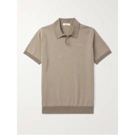 MR P. Honeycomb-Knit Cotton Polo Shirt 1647597331824506