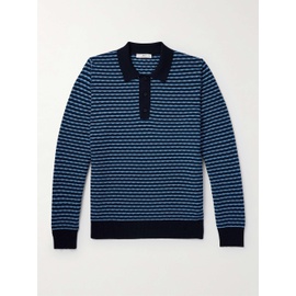 MR P. Striped Wool Polo Shirt 1647597324610120