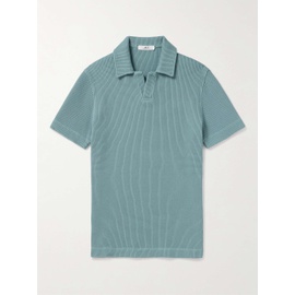 MR P. Waffle-Knit Organic Cotton Polo Shirt 1647597307391480