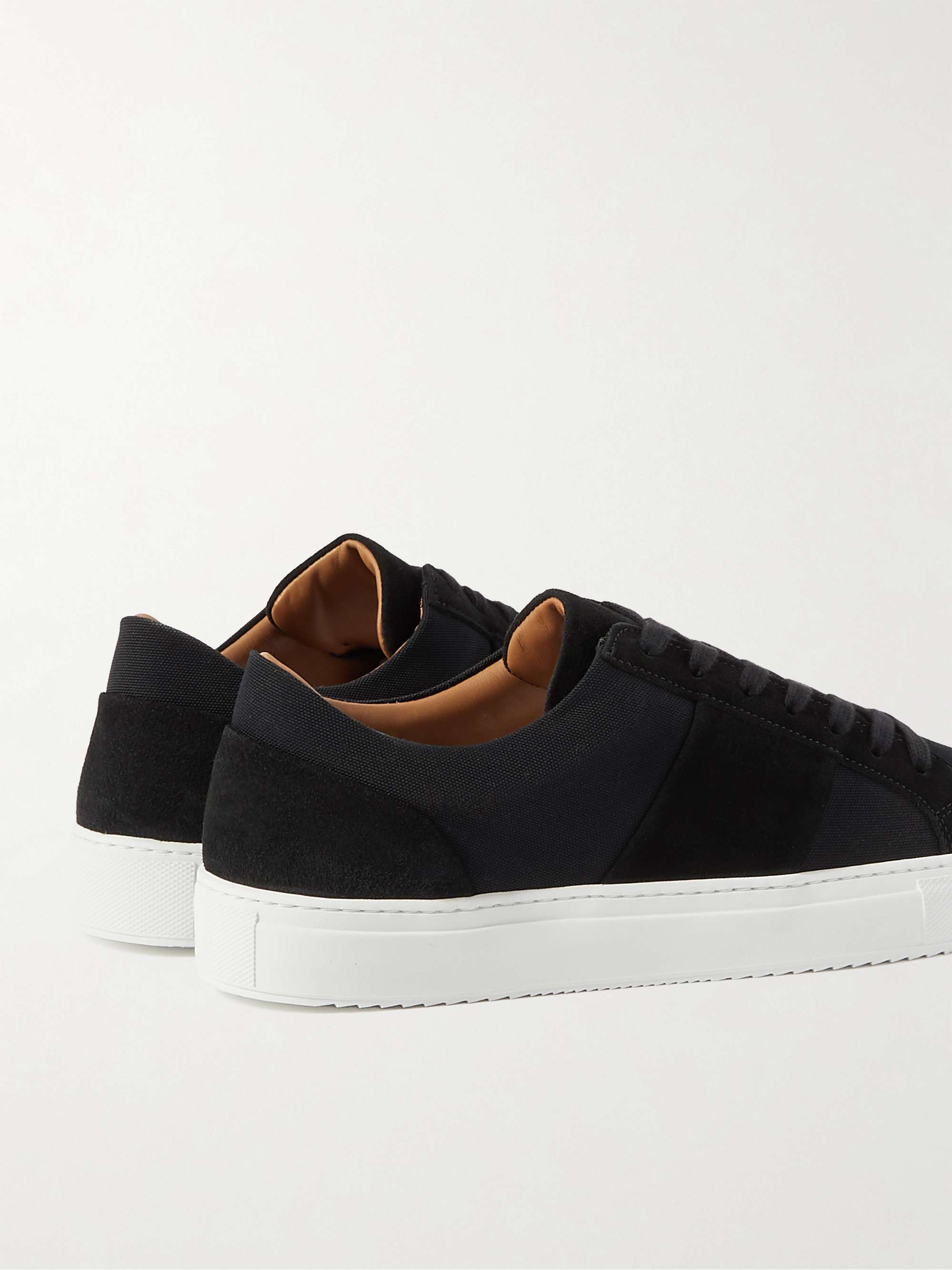  MR P. Alec Suede-Trimmed Canvas Sneakers 1647597332760870