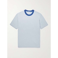 MR P. Knitted Cotton and Silk-Blend T-Shirt 36093695688805297