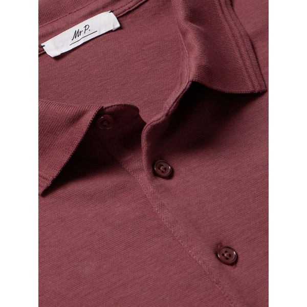  MR P. Organic Cotton-Pique Polo Shirt 1647597307362643