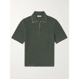 MR P. Embroidered Cotton Polo Shirt 1647597331824518