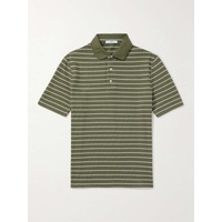 MR P. Golf Striped Organic Cotton-Pique Polo Shirt 1647597331955613