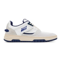 MSGM White & Navy New RCK Sneakers 232443M237000