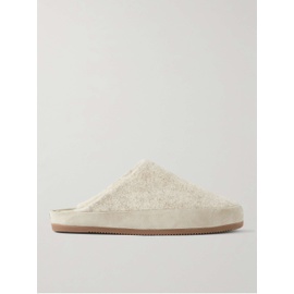 MULO Suede-Trimmed Shearling-Lined Recycled Wool Slippers 1647597322878007
