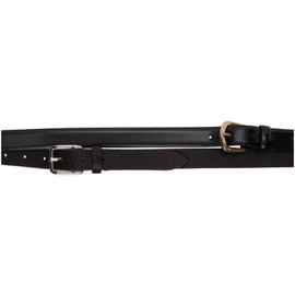 마리아노 Magliano SSENSE Exclusive Black & Brown Double Belt 241516M131000