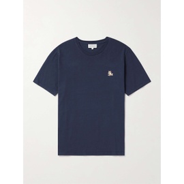 MAISON KITSUNEE Logo-Appliqued Cotton-Jersey T-Shirt 1647597328581959