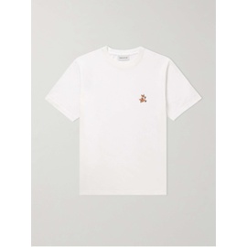 MAISON KITSUNEE Logo-Appliqued Cotton-Jersey T-Shirt 1647597328581844