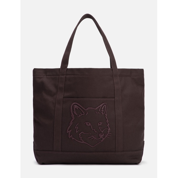 메종키츠네 Maison Kitsune Bold Fox Head Large Tote Bag 904073