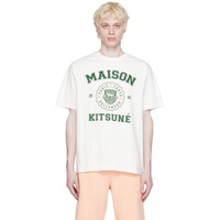 Maison Kitsune White Hotel Olympia 에디트 Edition Varsity T-Shirt 232389M213005