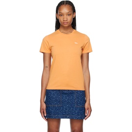 Maison Kitsune Orange Baby Fox T-Shirt 241389F110017