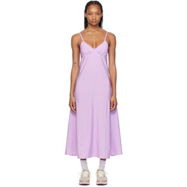 Maison Kitsune Purple Strap Maxi Dress 241389F055003