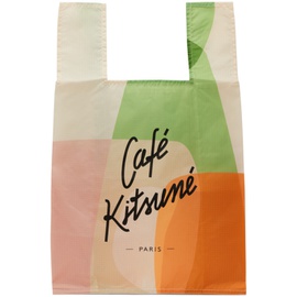Maison Kitsune Multicolor Cafe Tote 231389F049011