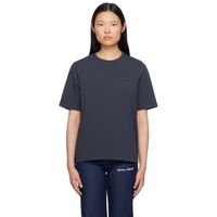 Maison Kitsune Navy Bold Fox Head T-Shirt 232389F110057