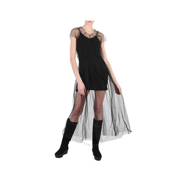 메종마르지엘라 메종마르지엘라 Maison Margiela Ladies Black Sheer Tulle Dress S51CU0308S48403900