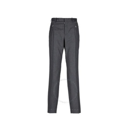 메종마르지엘라 Maison Margiela Dark Grey Melange Four-Stitches Wool Tailored Trousers S50KA0568S47798855M
