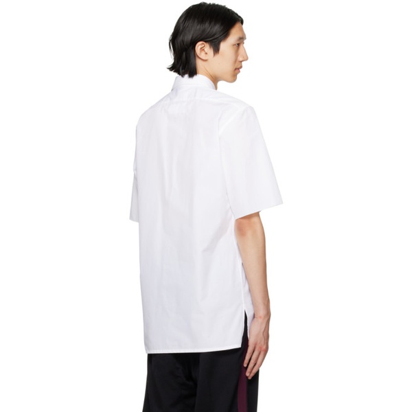 메종마르지엘라 메종마르지엘라 Maison Margiela White Vented Shirt 232168M192000