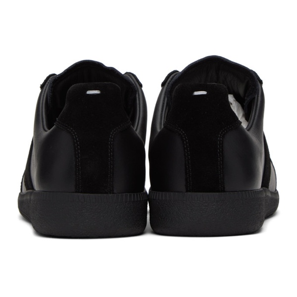 메종마르지엘라 메종마르지엘라 Maison Margiela Black Replica Sneakers 232168M237036