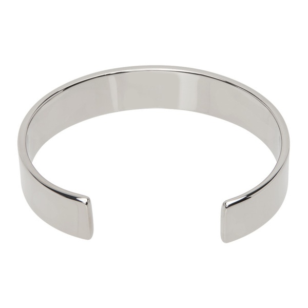메종마르지엘라 메종마르지엘라 Maison Margiela Silver Engraved Cuff Bracelet 231168M142012