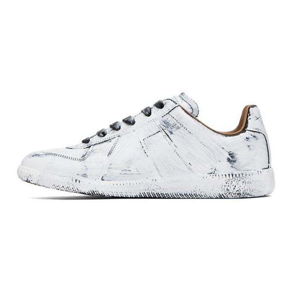 메종마르지엘라 메종마르지엘라 Maison Margiela 오프화이트 Off-White Replica Sneakers 232168M237030