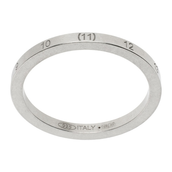 메종마르지엘라 메종마르지엘라 Maison Margiela Silver Numerical Ring 232168M147018